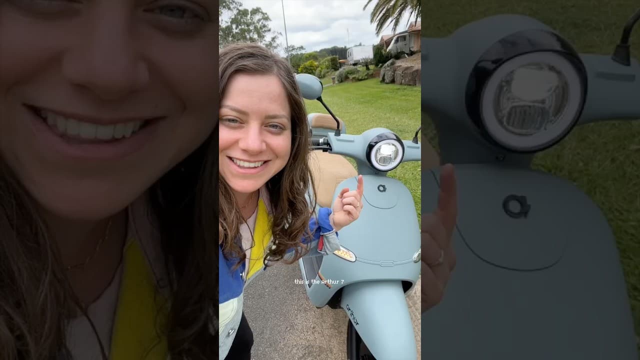 Thumbnail for Fonz Moto Arthur 7 review - Electric Moped Australia
