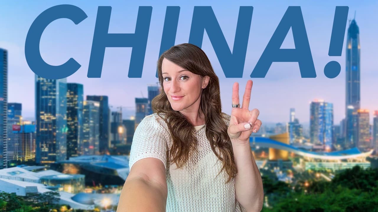 Thumbnail for My First Time in China! This tech here is CRAZY!
