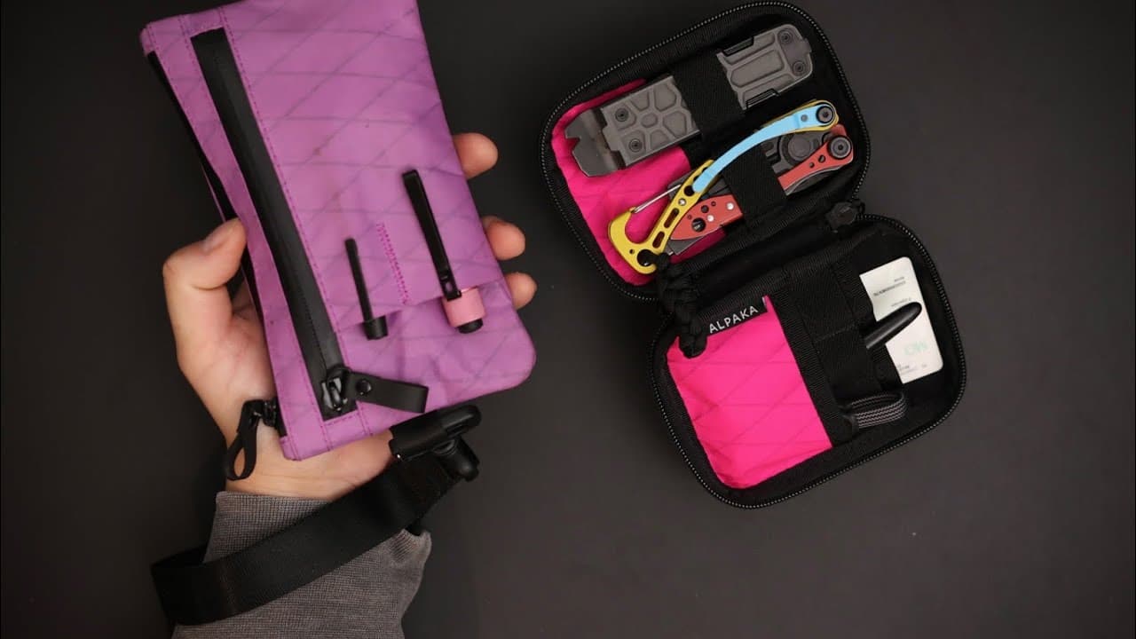 Thumbnail for Alpaka Zip Clutch vs Hub Pouch - Which Small EDC Pouch is Right For You?