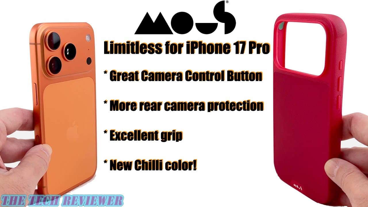 Thumbnail for Mous Limitless for iPhone 17 Pro: New Camera Control Button * Better Grip * More Camera Protection!