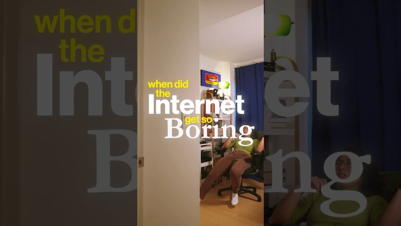 Thumbnail for how to make the internet more interesting