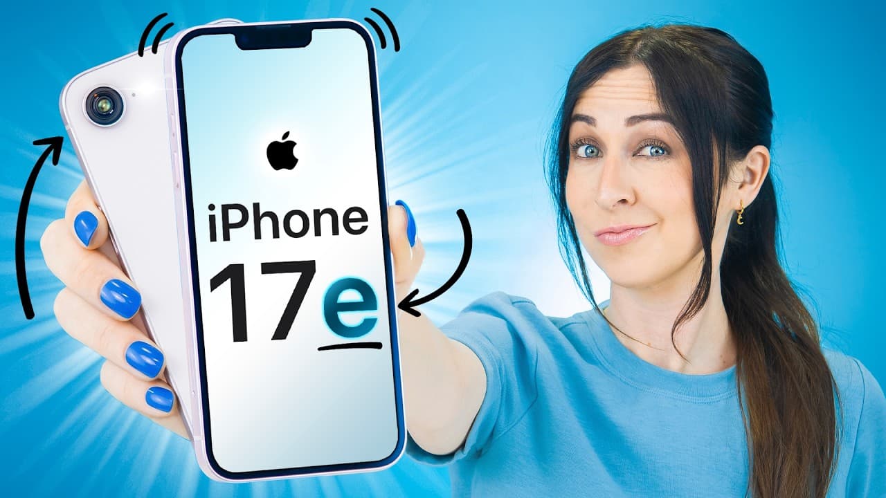 Thumbnail for iPhone 17e - TIPS, TRICKS & HIDDEN FEATURES!!