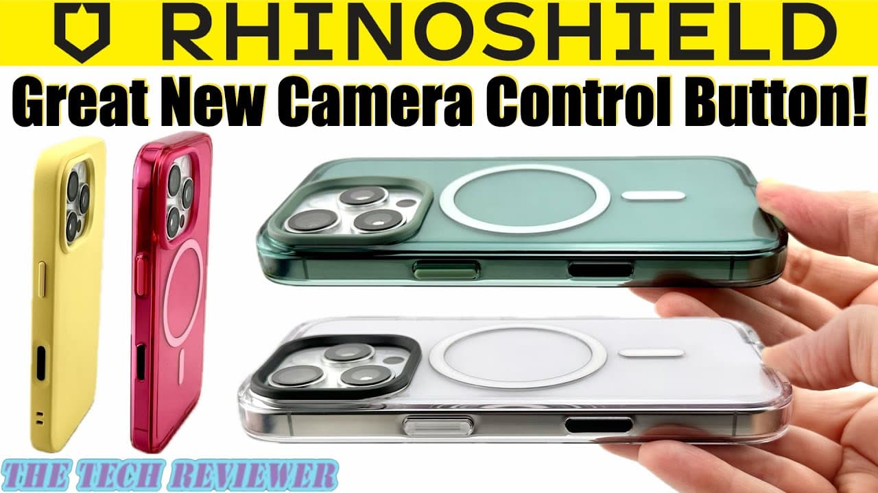 Thumbnail for RHINOSHIELD SolidSuit, JellyTint & Clear for iPhone 16 Pro: Now With Camera Control Button Update!