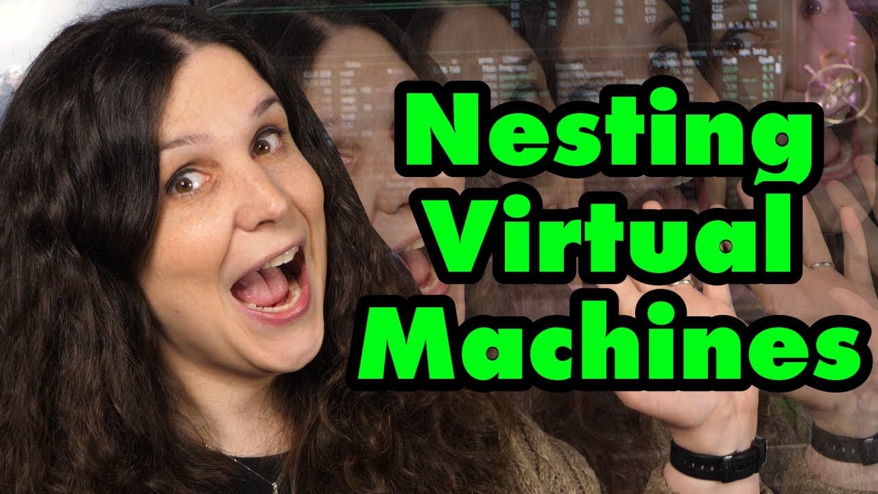 Thumbnail for Livestream: installing a VM inside a VM inside a VM because chat told me to