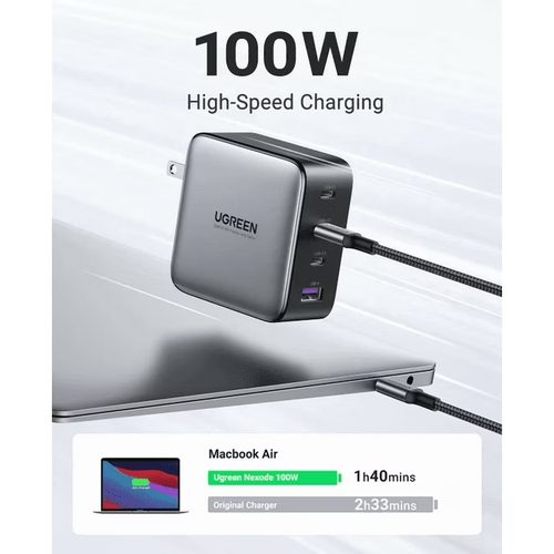 UGREEN Nexode 100W GaN USB-C Charger